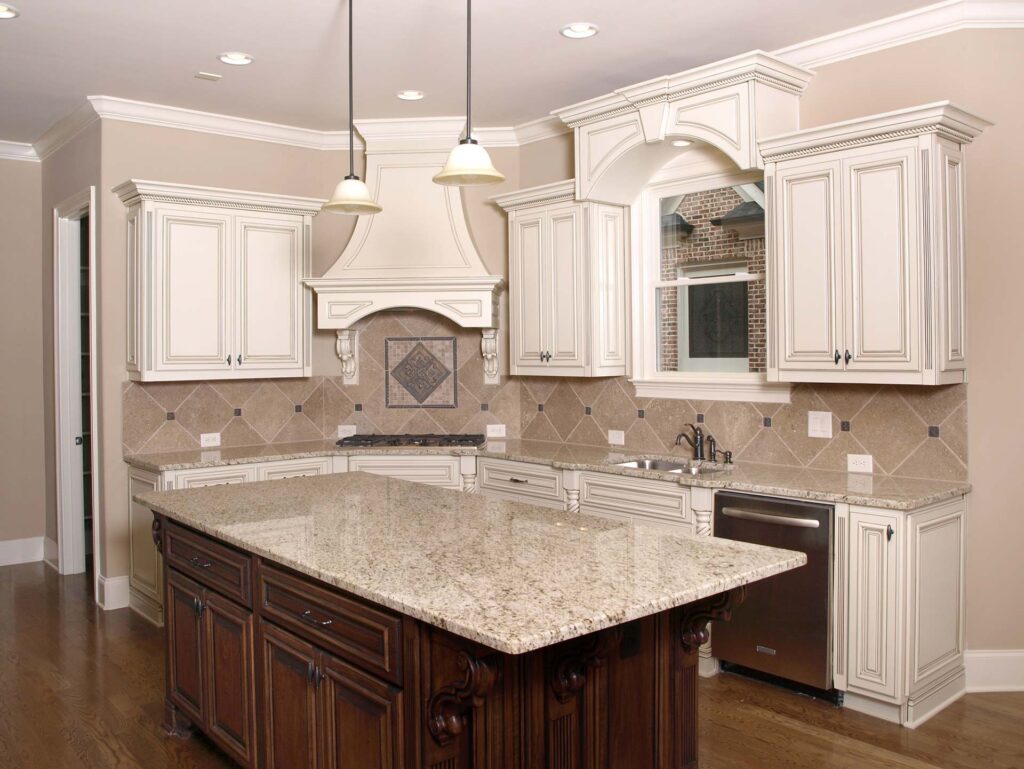 country kitchen granite worktop